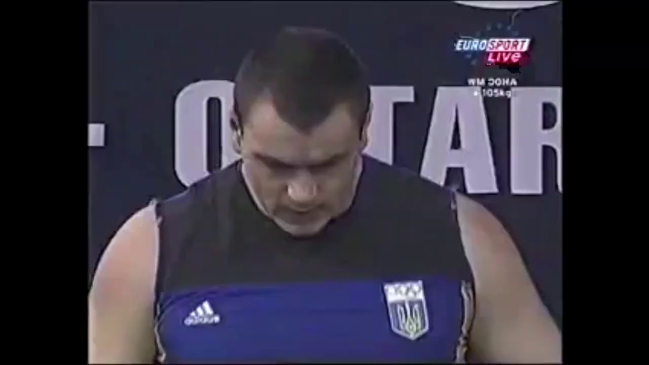2005 World Weightlifting + 105 kg C+ jerk