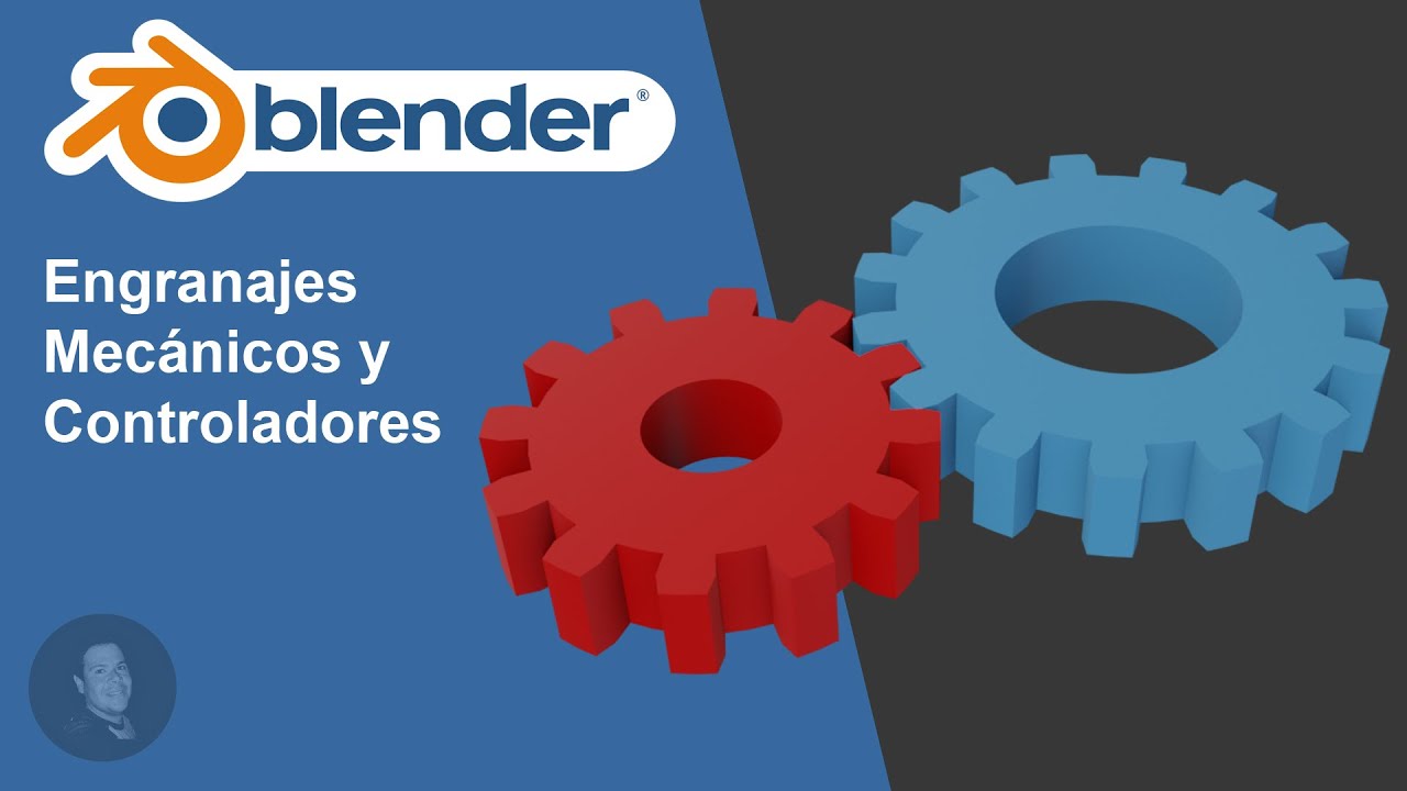 Engranajes Mecánicos y Controladores en Blender