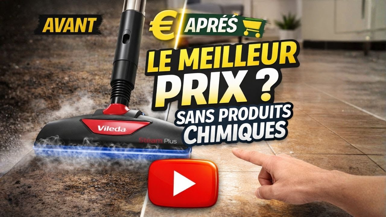 Vileda Steam Plus Le Meilleur Balai Vapeur Pour Un Nettoyage Sans Produits Chimiques