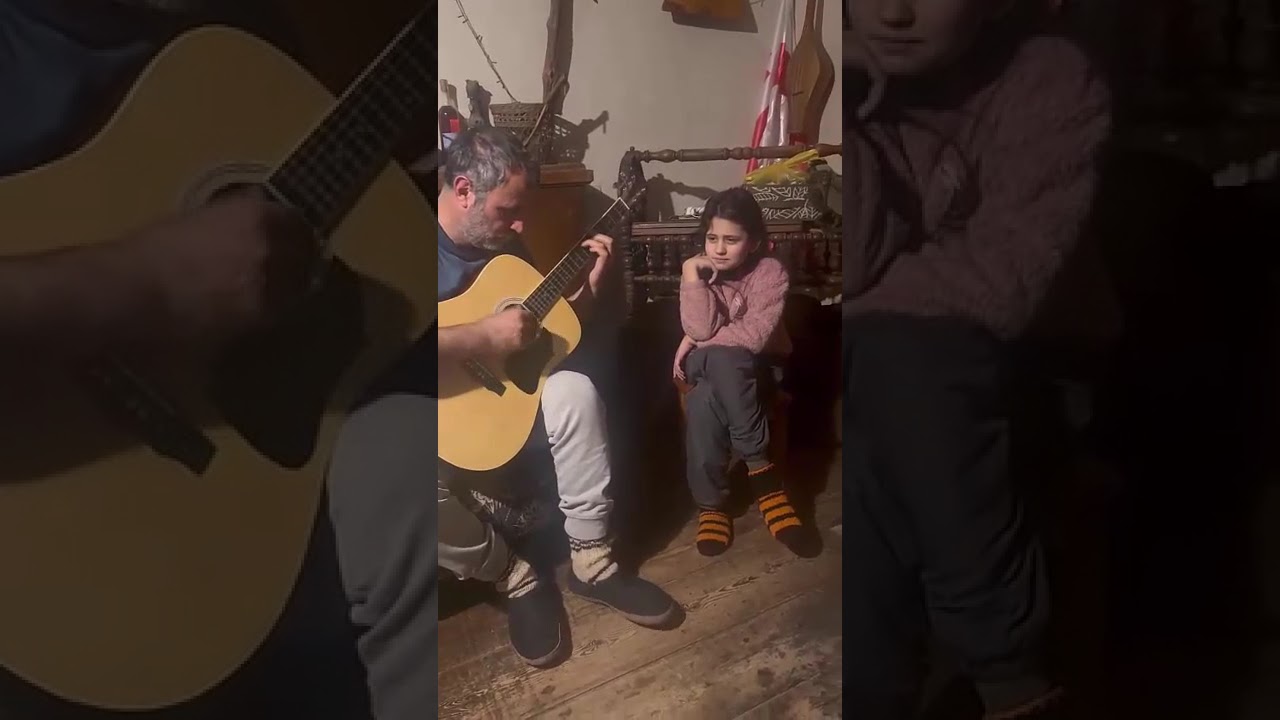  უსაყვარლესი მამა შვილის შეჯიბრი❤️ღამის ენის გასატეხი / თაფლაწუწა