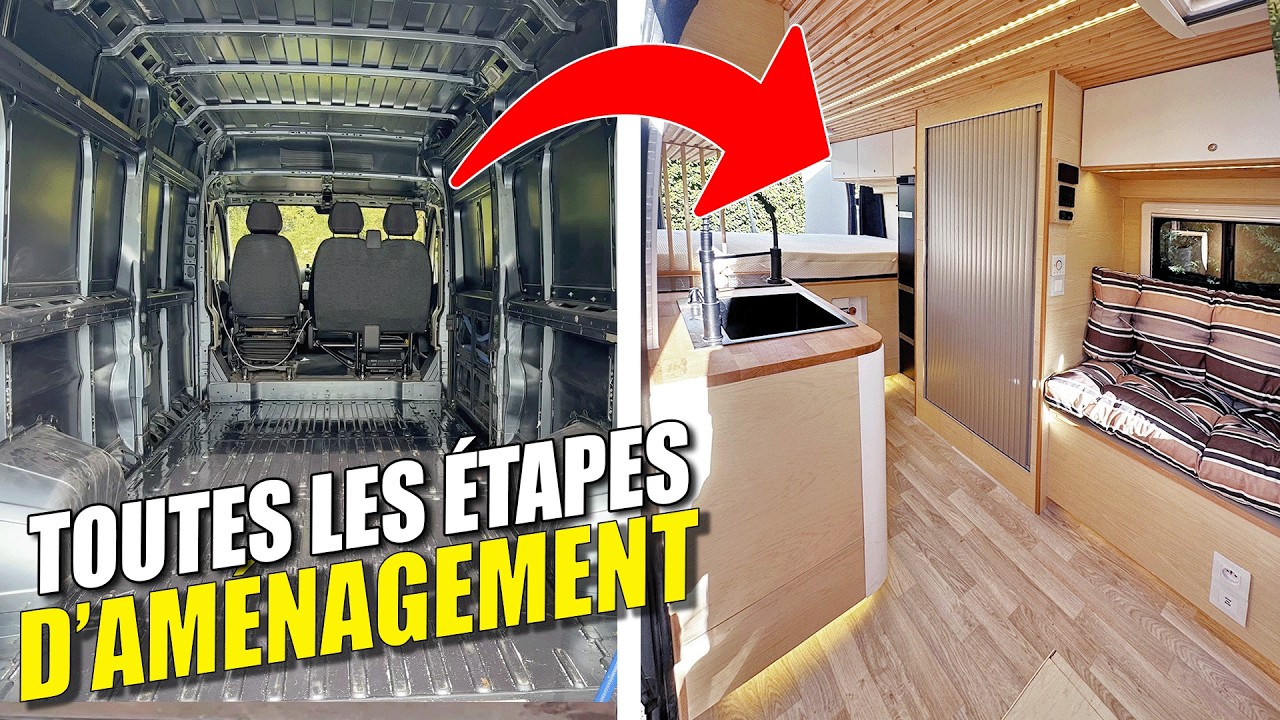 Comment aménager un fourgon pour la VAN LIFE ?