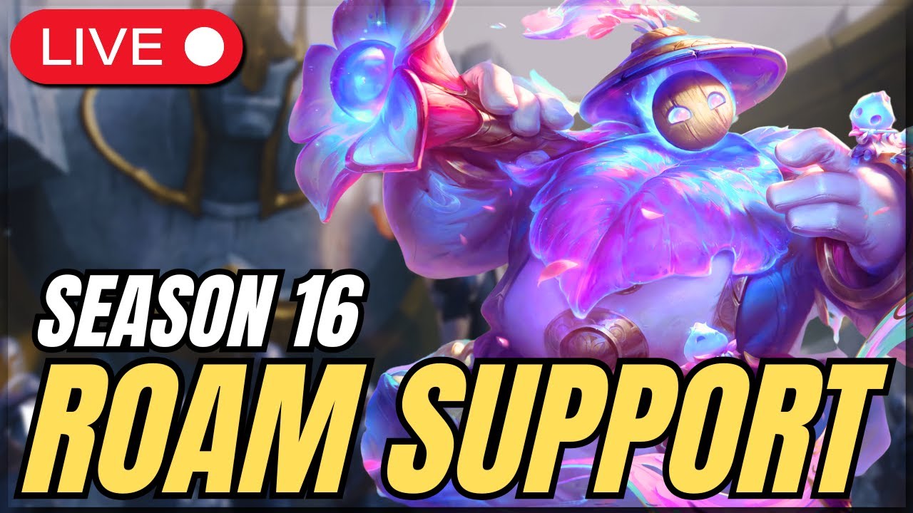 HOW TO CARRY WITH ROAMS IN SEASON 16 WITH SUPPORT! - Educational Games on Main Account