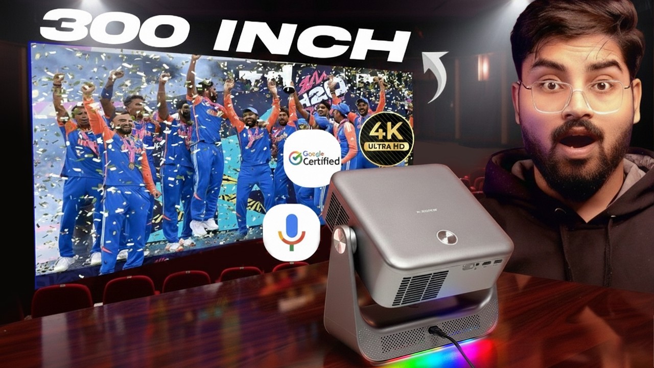 Best Google TV in India 2026 🔥 Best Android Projector for Home under 20000 ✅ Egate Zen 7X Review