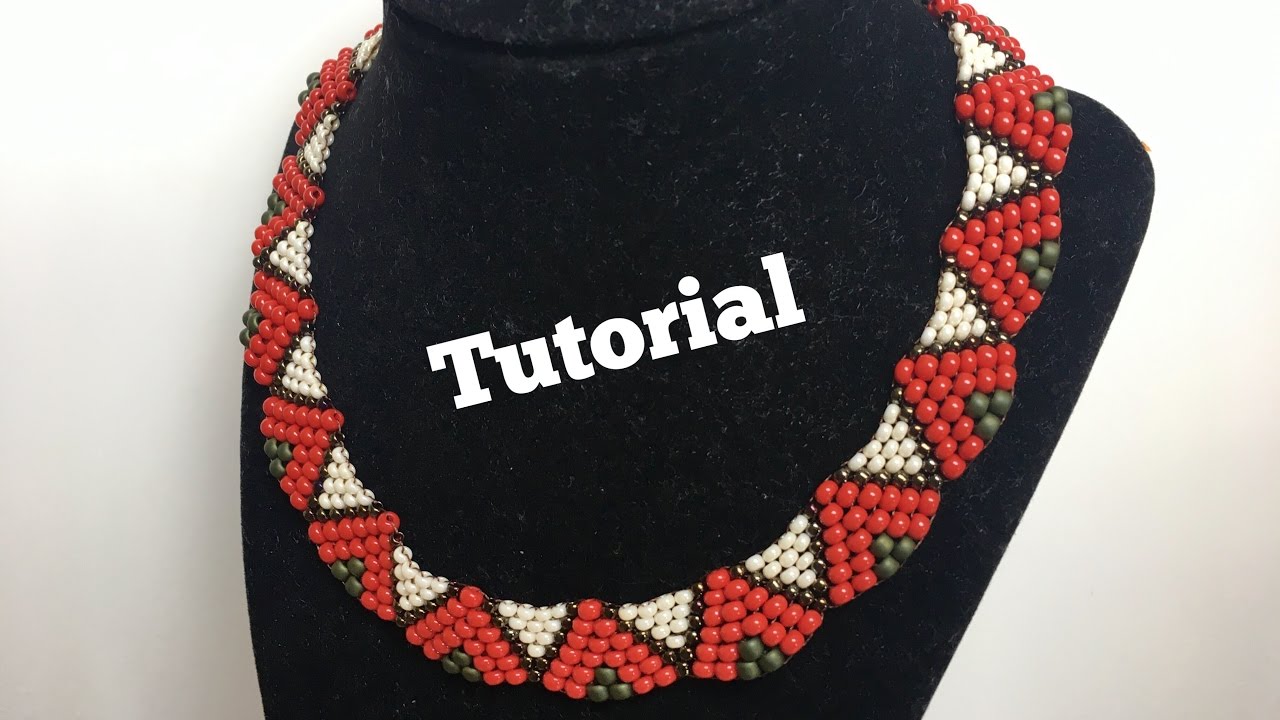 DIY Peyote Stitch necklace
