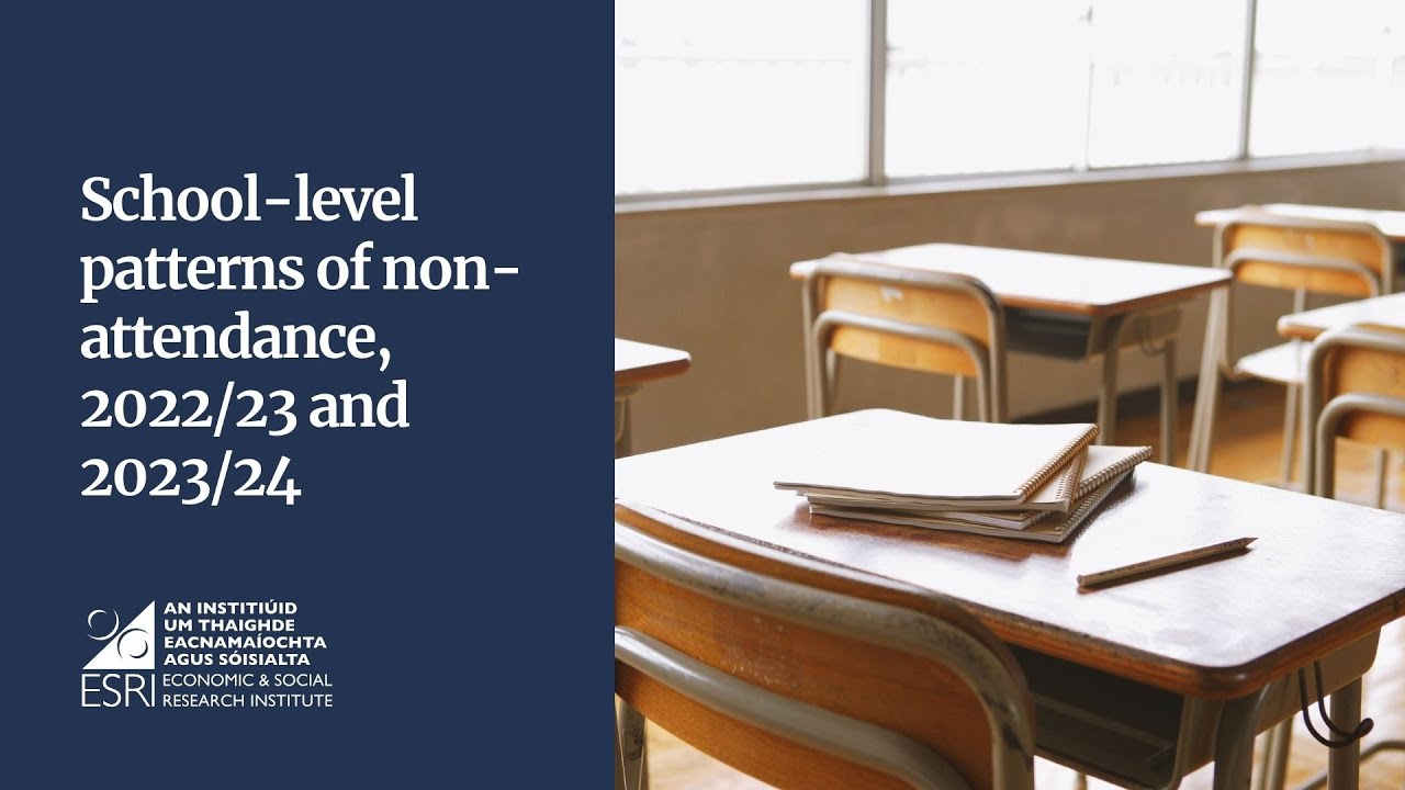 Webinar | School-level patterns of non-attendance, 2022/23 and 2023/24