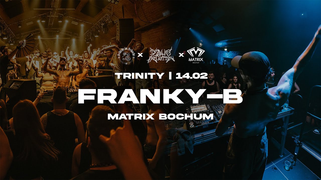 Franky-B LiveSet | TRINITY 14.02.2025 |  Rave Solution x Schicht im Schacht x Matrix Bochum