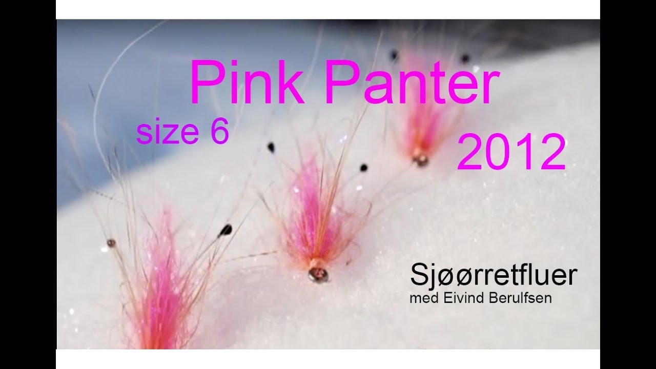 Sjøørretfluer - Pink Panter size 6, 2012. Med Eivind Berulfsen. (480p)