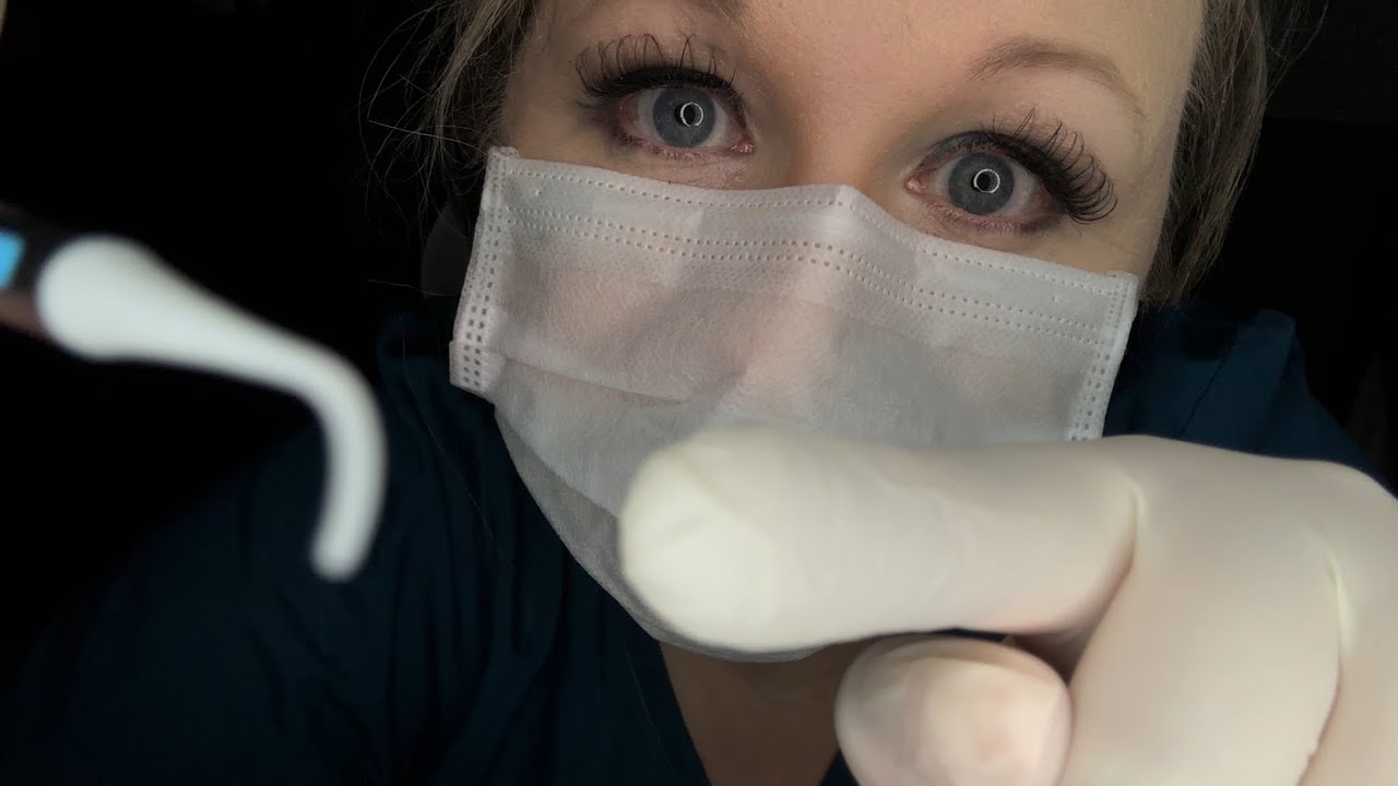 ASMR Dentist Exam Roleplay | Removing Mater From Between Teeth | Gloves | Personal Attention