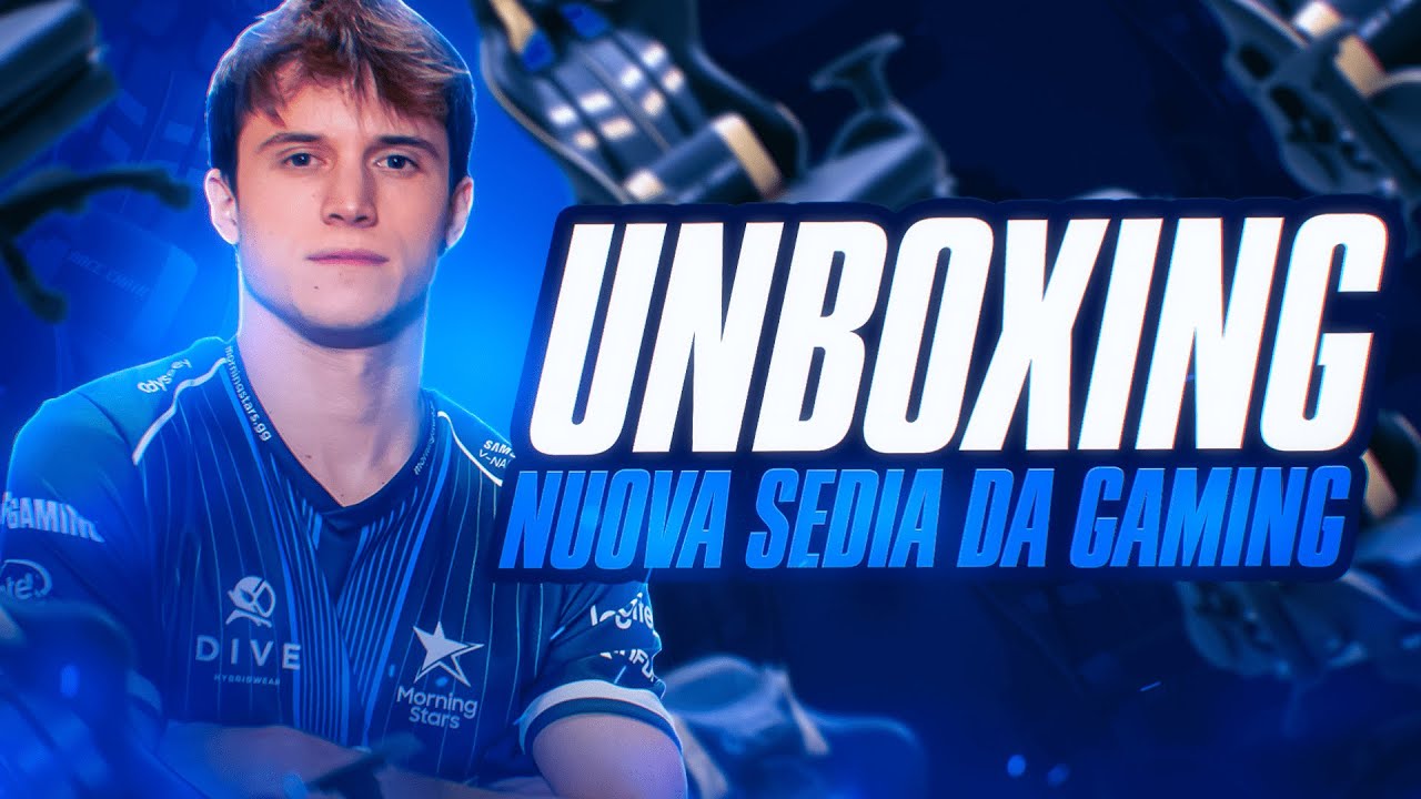 UNBOXING PAZZO DELLA NUOVA SEDIA DA GAMING 😁