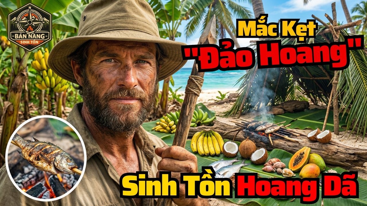 Sinh Tồn Độc Hành: Xây Nhà & Săn Bắt Hải Sản Trên Đảo Hoang