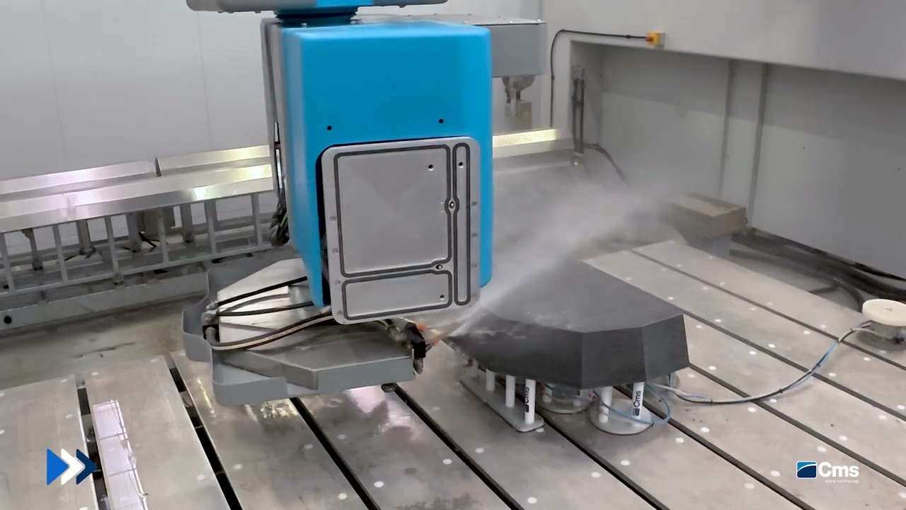 CMS brembana maxima - machining and polishing of complex 3D surfaces