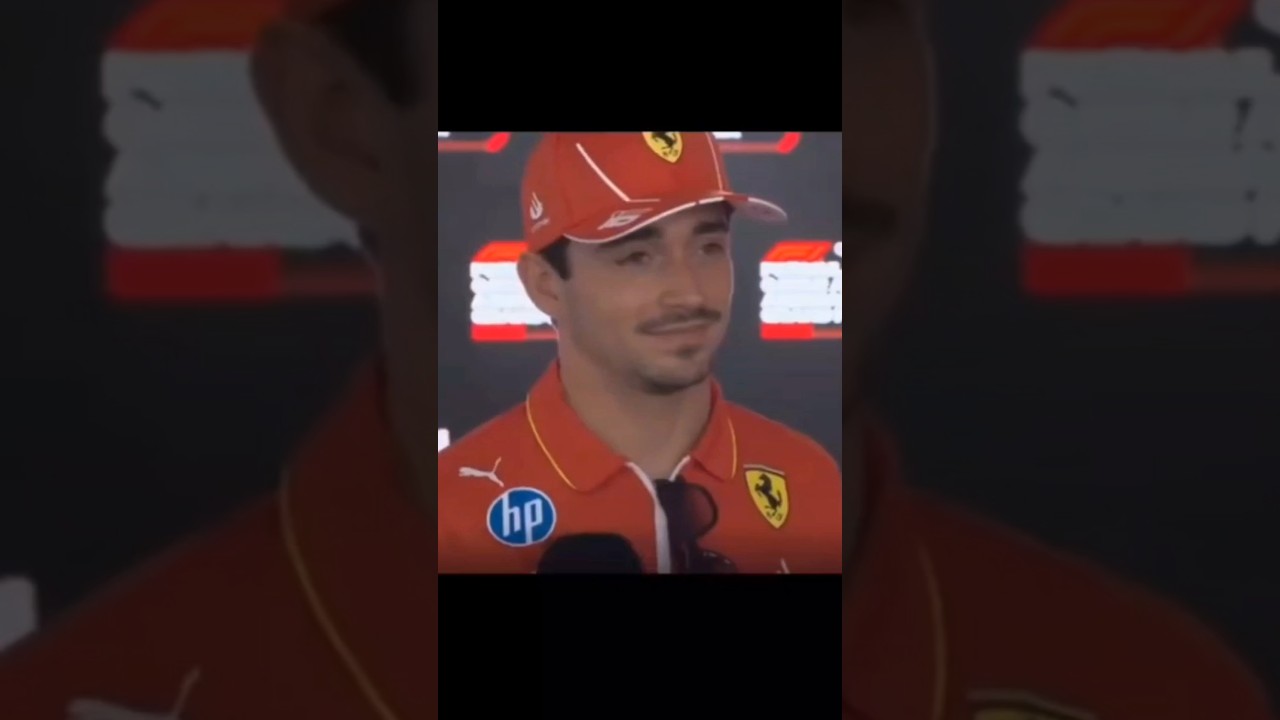 Charles LECLERC #bakugp parla di Adrian NEWEY #scuderiaferrari #charlesleclerc #f1 #ferrari #newey