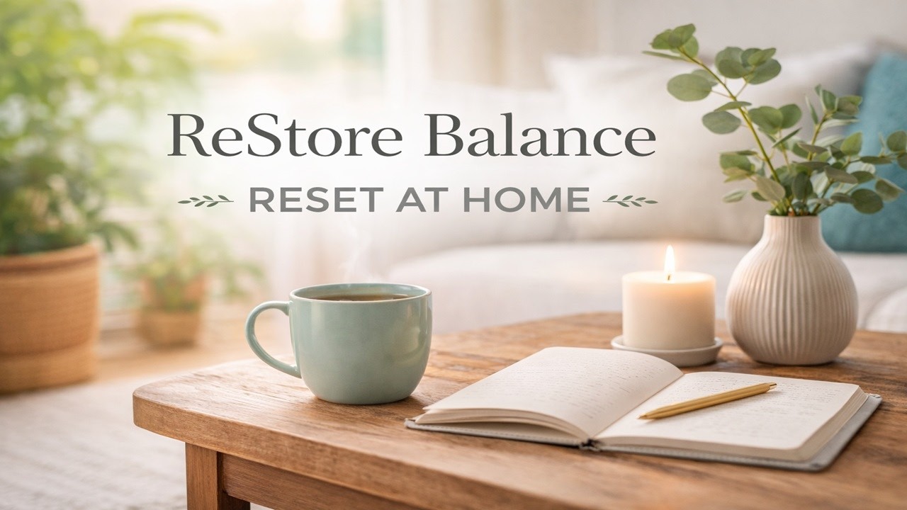 ReStore Balance  l  reset at home