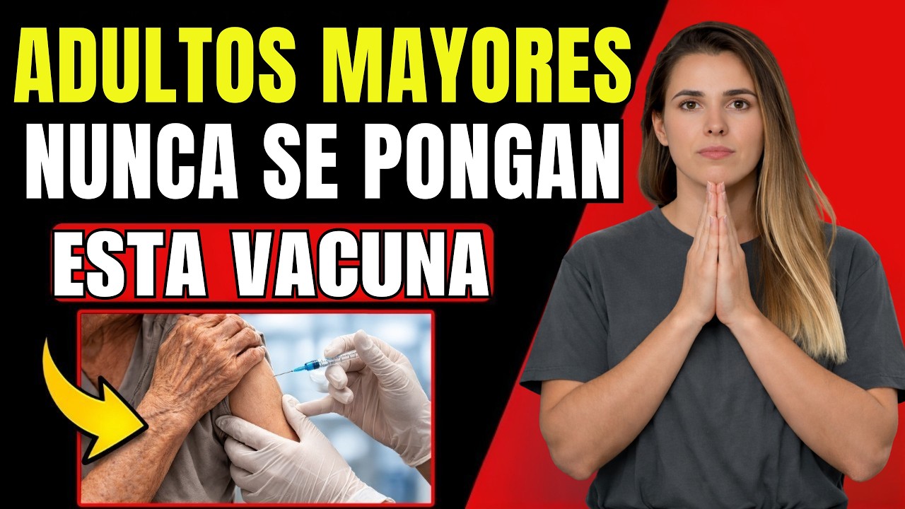 Médico Revela: Como Hijo, Nunca Dejaría Que Mis Padres Se Pusieran Estas 5 Vacunas Después de los 60