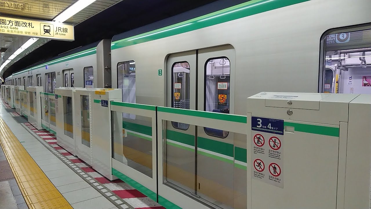 【祝🎉】千代田線明治神宮前駅ホームドア稼働開始