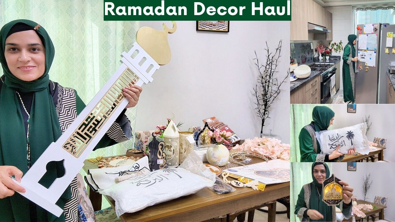 Ramadan Prep Day 9 - Decor bohot mehengi ho chuki hai - Ramzan Decor Haul