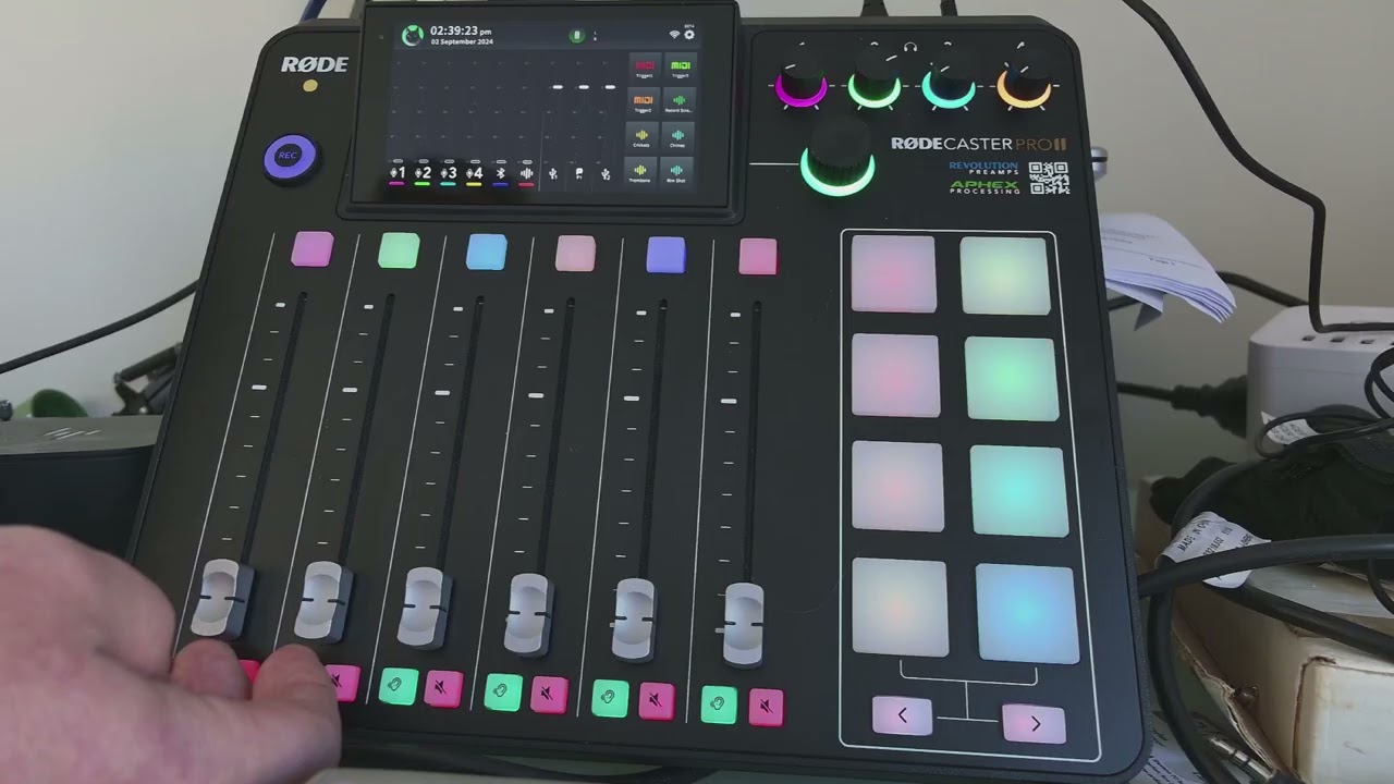 Rodecaster Pro II with Virtual Video Director