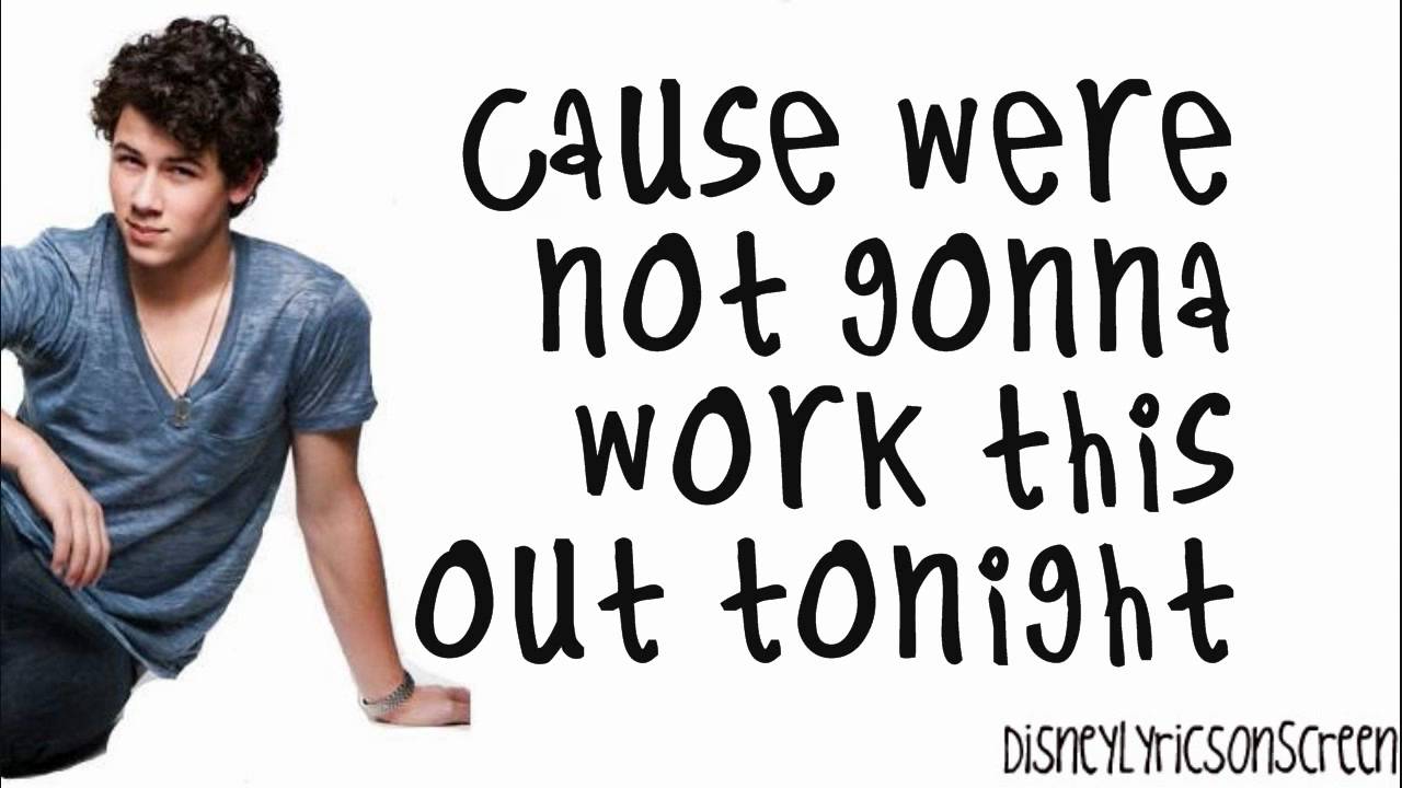 Nick Jonas & The Administration - Tonight (Lyrics On Screen) (Studio Version) HD