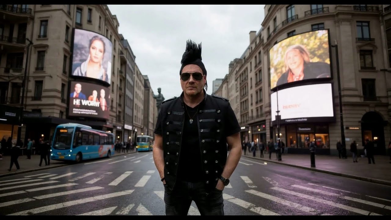 Ian Pladge - There goes the post punk/Video