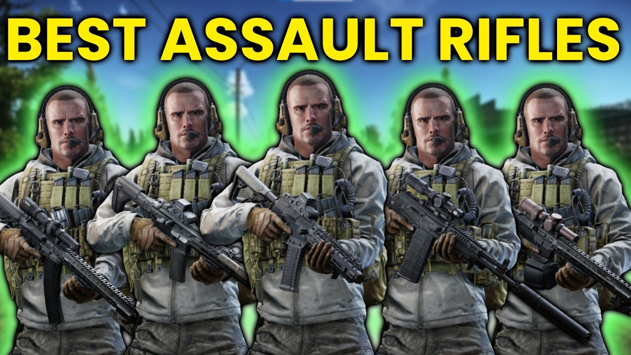 The 6 Best Assault Rifle Builds In Escape From Tarkov! (Patch 1.0)