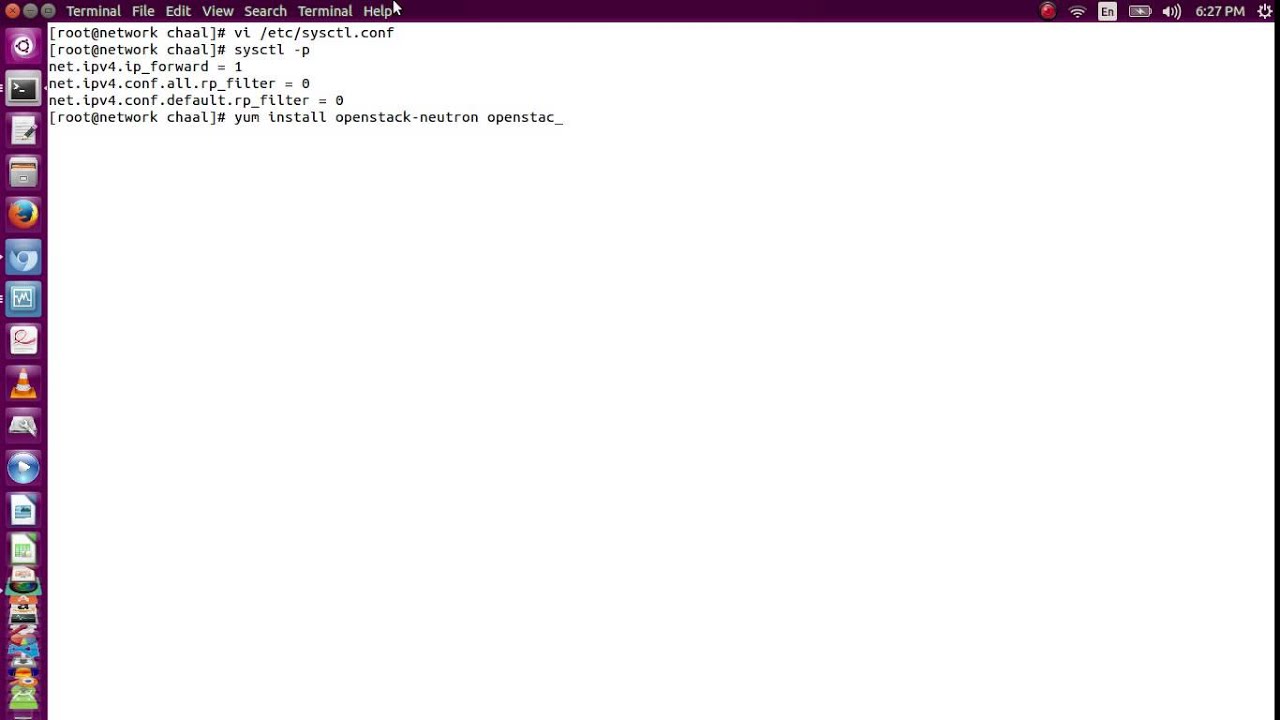 OpenStack Kilo: Installation on Cent OS 7 ( Networking Component - Neutron )