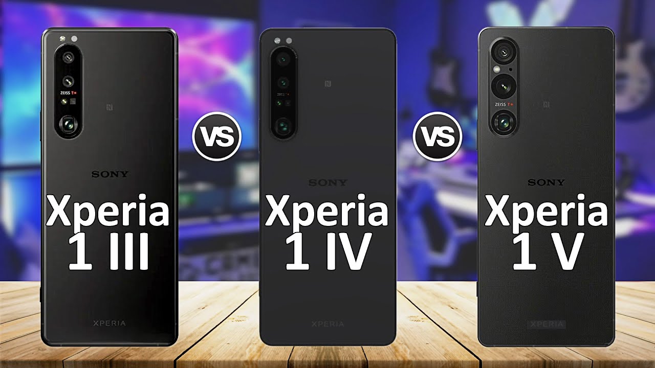 Sony Xperia 1 V vs Sony Xperia 1 IV vs Sony Xperia 1 III ⚡
