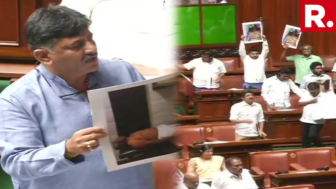 Heated Debate In The Karnataka Assembly As Congress-JDS Accuses BJP Of 'Kidnapping' Its MLAs