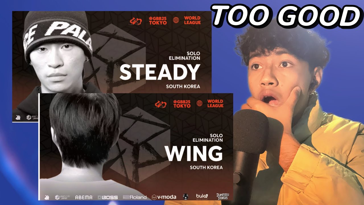 KayBee Reacts to Wing and Steady GBB25 Solo Eliminations