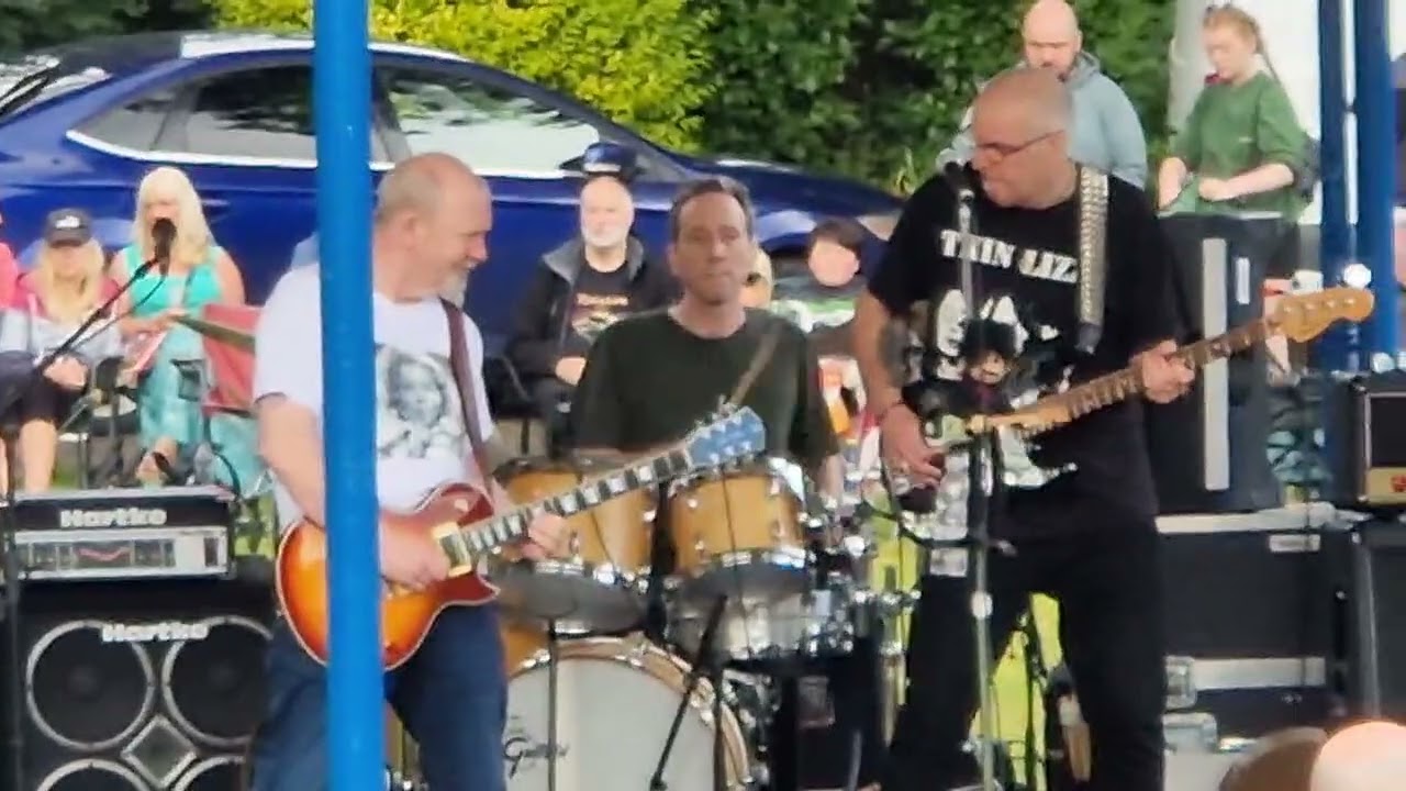 Thin Lizzy Tribute ( King's Call ) @ Ward Park Bandstand Bangor  06/07/25