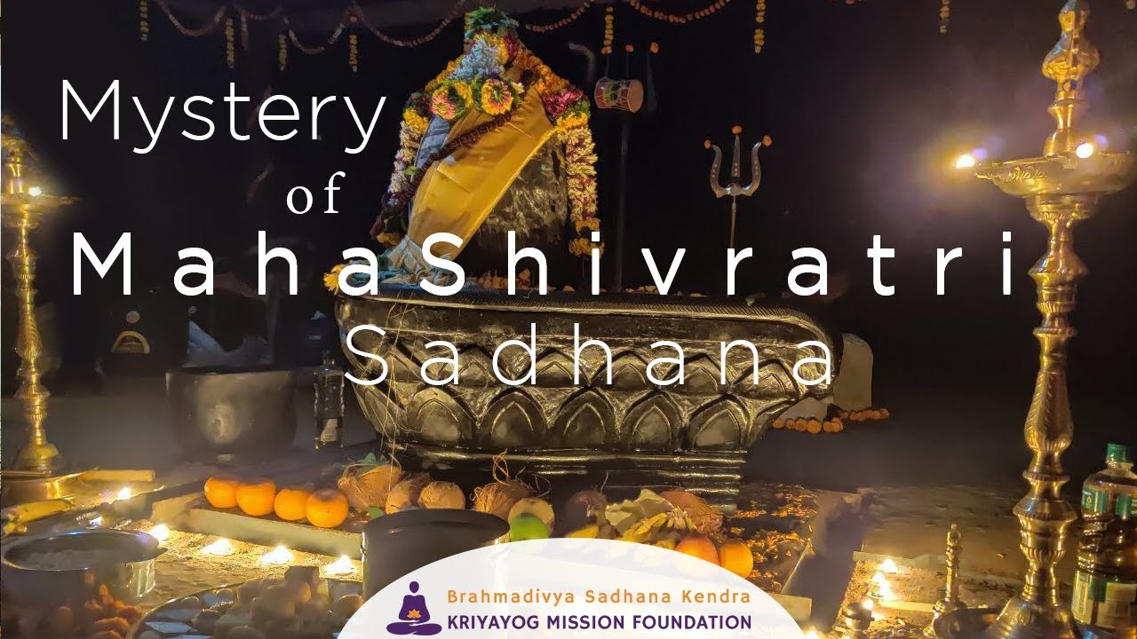 MahaShivratri Sadhana Rahasya | Bum Bum Bholle | By Maa Rudratmika | Kriyayog Mission Foundation