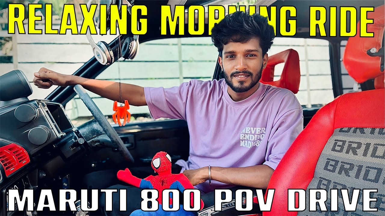  Maruti 800 POV Drive Kerala | Relaxing POV Drive