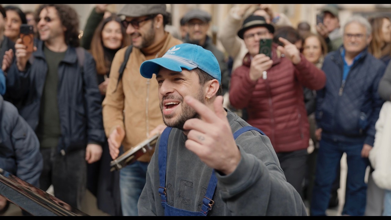 ‘na Samba ‘e Cafè - il flash mob con Walter Ricci