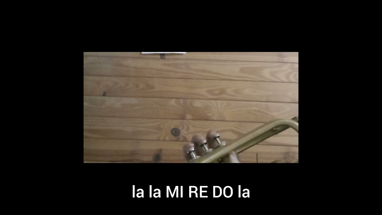 LA LAMBADA - TROMPETA - NOTAS