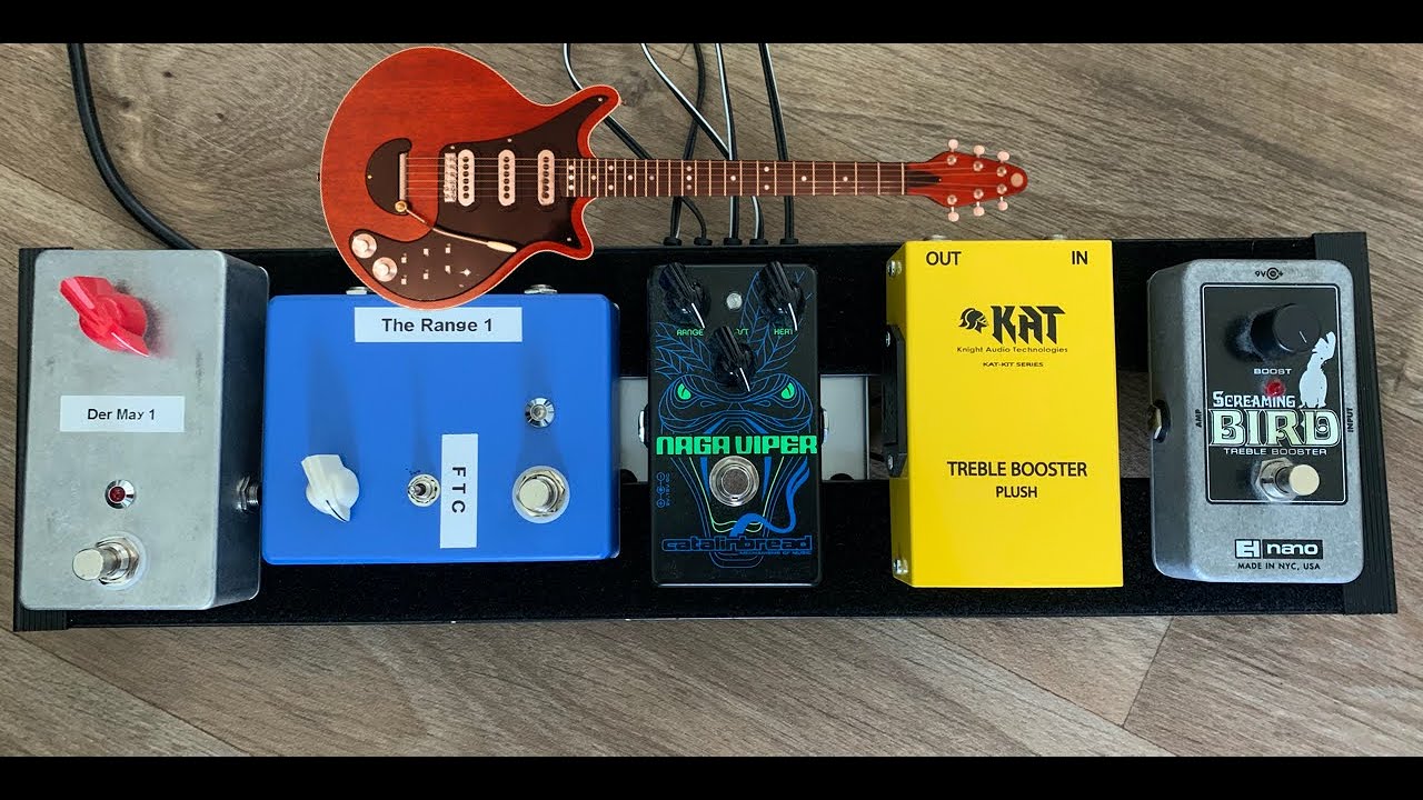 Brian May Treble Booster Alternatives Comparison