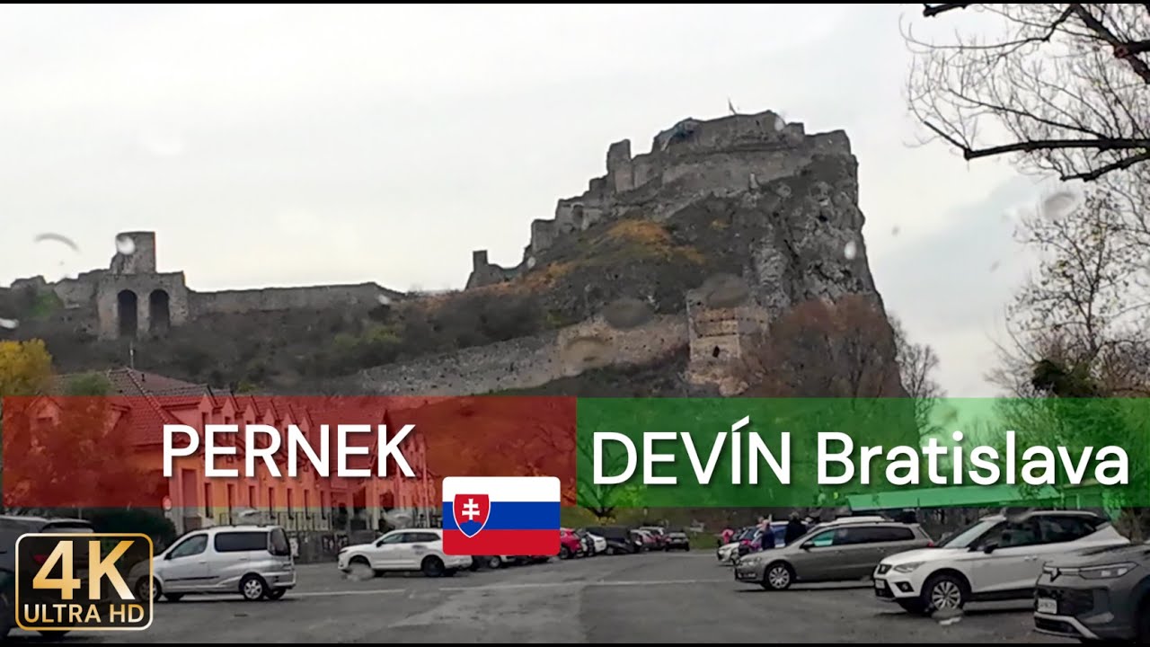[Log The Trek] From Pernek to Devín (Bratislava) via Pezinok | Roads 503/D1/D4/D2 | 4K Drive