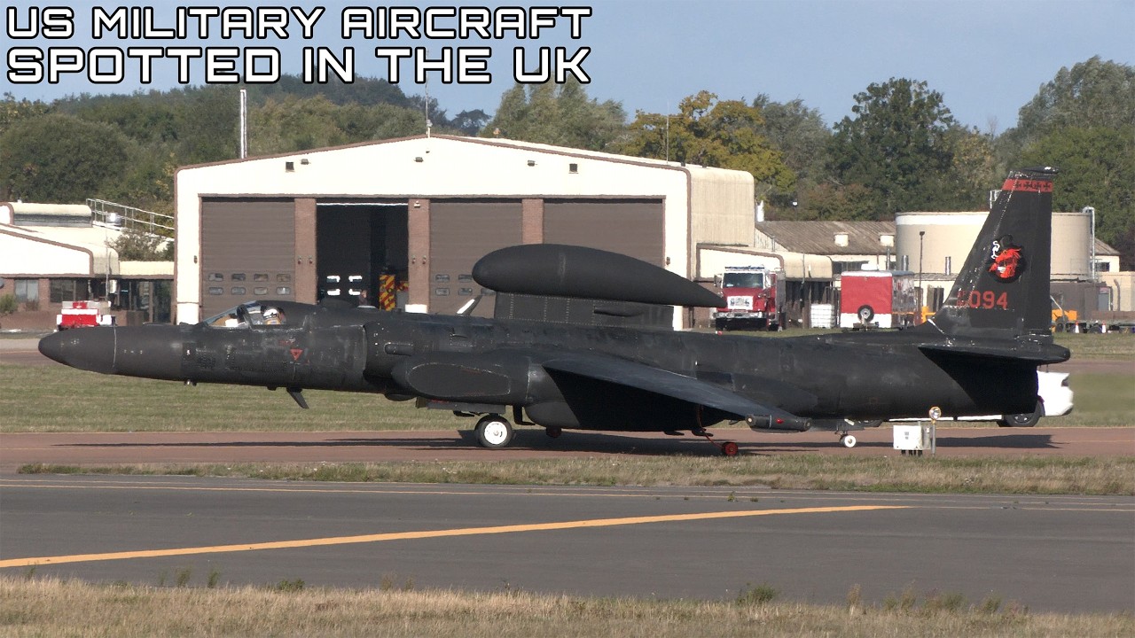 Different US military aircraft spotted in the UK