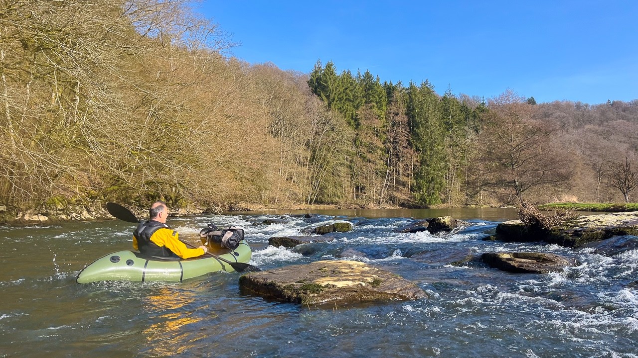 Belgium 2026-03-08: Packrafting Semois (Chiny - Herbeumont)