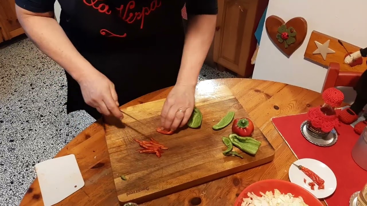 VERMICELLI CINESI DI RISO CON VERDURE E GAMBERI DELLA VISPA TERESA 