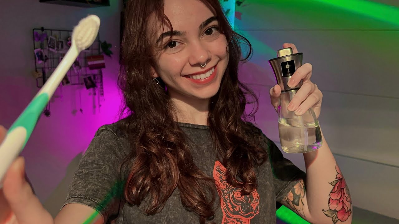 ASMR | Limpando seus olhos
