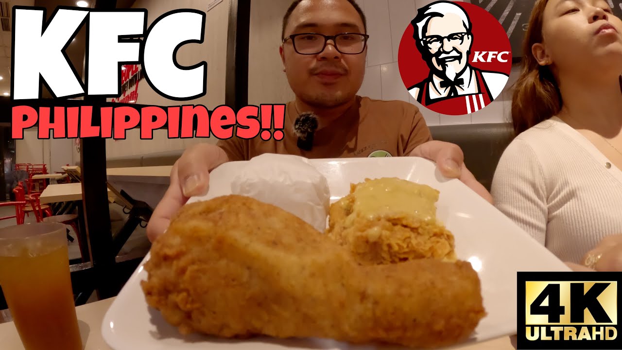 Потрясающе: KFC на Филиппинах вкуснее? [4K]