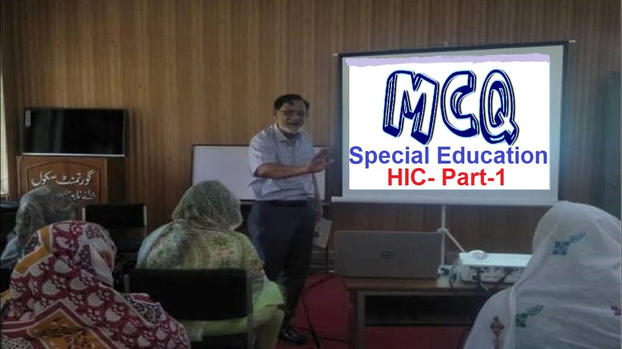 Most Important MCQs of  Hearing Impairment ( Part 1)