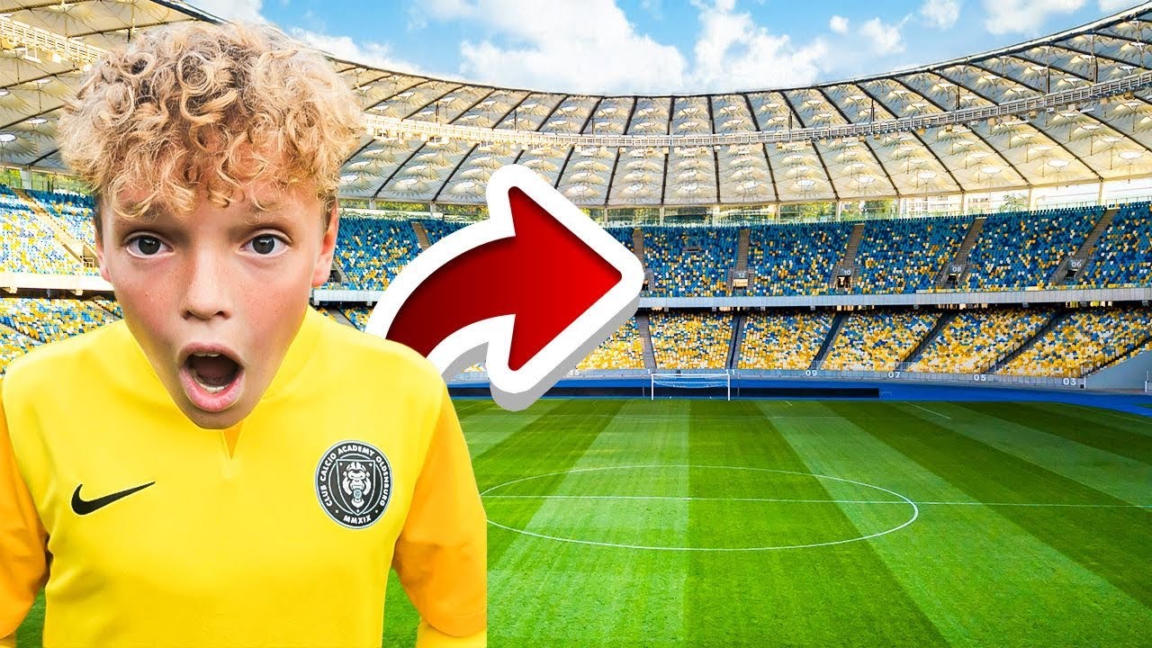Ich Spiele das ERSTE MAL im STADION 😱🔥 Ein TRAUM wird WAHR!😳⚽