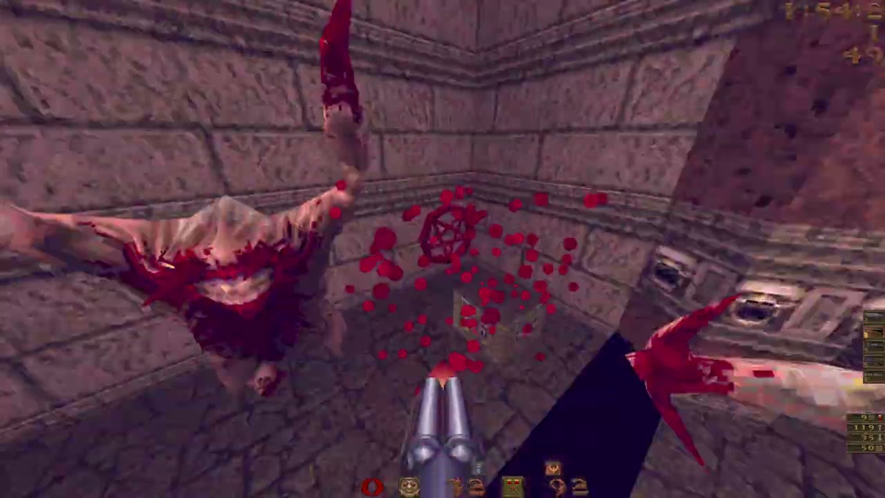 Quake - Nightmare 100% Marathon of episode 4 by Muty in 17:48 (64s improvement)