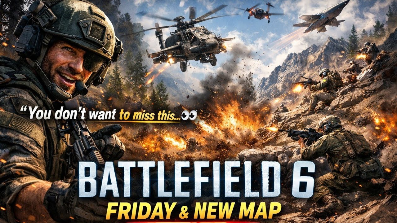 Battlefield 6 - LIVESTREAM NEW MAP REALISE