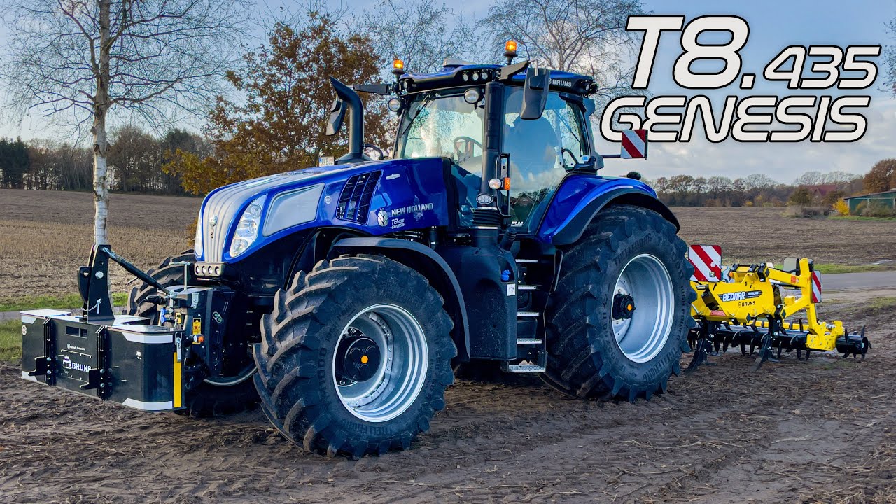 Let‘s Drive New Holland T8.435 😈| Dicker Bolide vorm Bednar Terraland | Bauer Struck in UHD