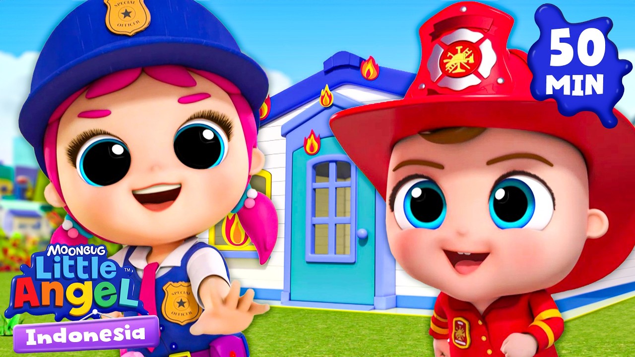 Tim Penyelamat Datang Membantu | Kartun Anak Anak | Moonbug Kids Indonesia