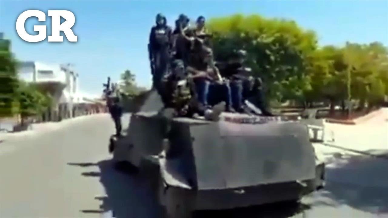Presume CJNG 'monstruo' blindado y robado