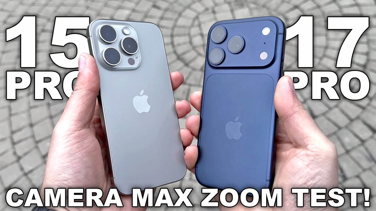 iPhone 17 Pro vs 15 Pro Camera Test! Zoom Comparison!