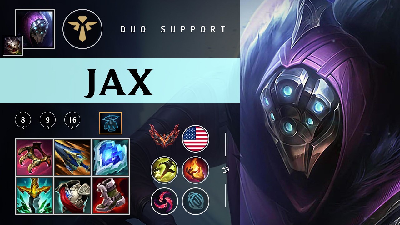 Jax Support vs Milio - NA Grandmaster Patch 26.05