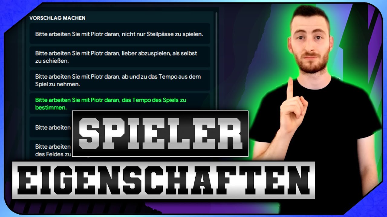 FM23: Die besten Spielereigenschaften fürs Passspiel I Football Manager Tutorial